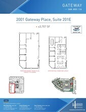 2033 Gateway Pl, San Jose, CA for lease Floor Plan- Image 1 of 1