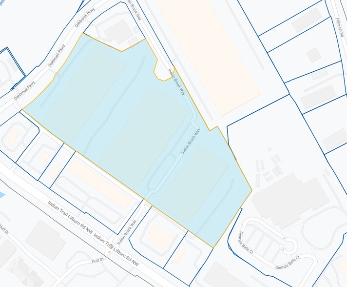 5050 Oakbrook Pky, Norcross, GA for lease - Plat Map - Image 2 of 5