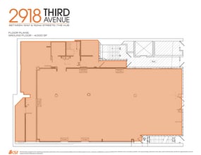 2918 Third Ave, Bronx, NY for lease Floor Plan- Image 2 of 2