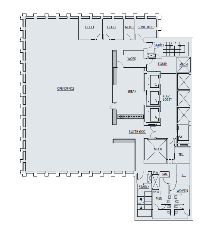 456 Montgomery St, San Francisco, CA for lease Floor Plan- Image 1 of 1