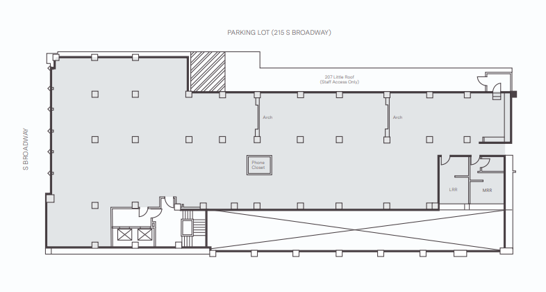 207 S Broadway, Los Angeles, CA for lease Floor Plan- Image 1 of 5