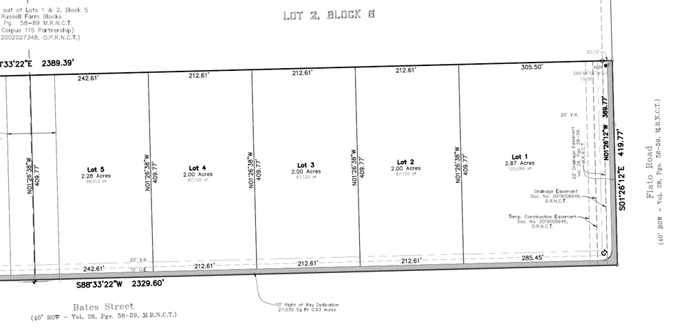 NPID & Bates Rd, Corpus Christi, TX for sale - Building Photo - Image 2 of 4