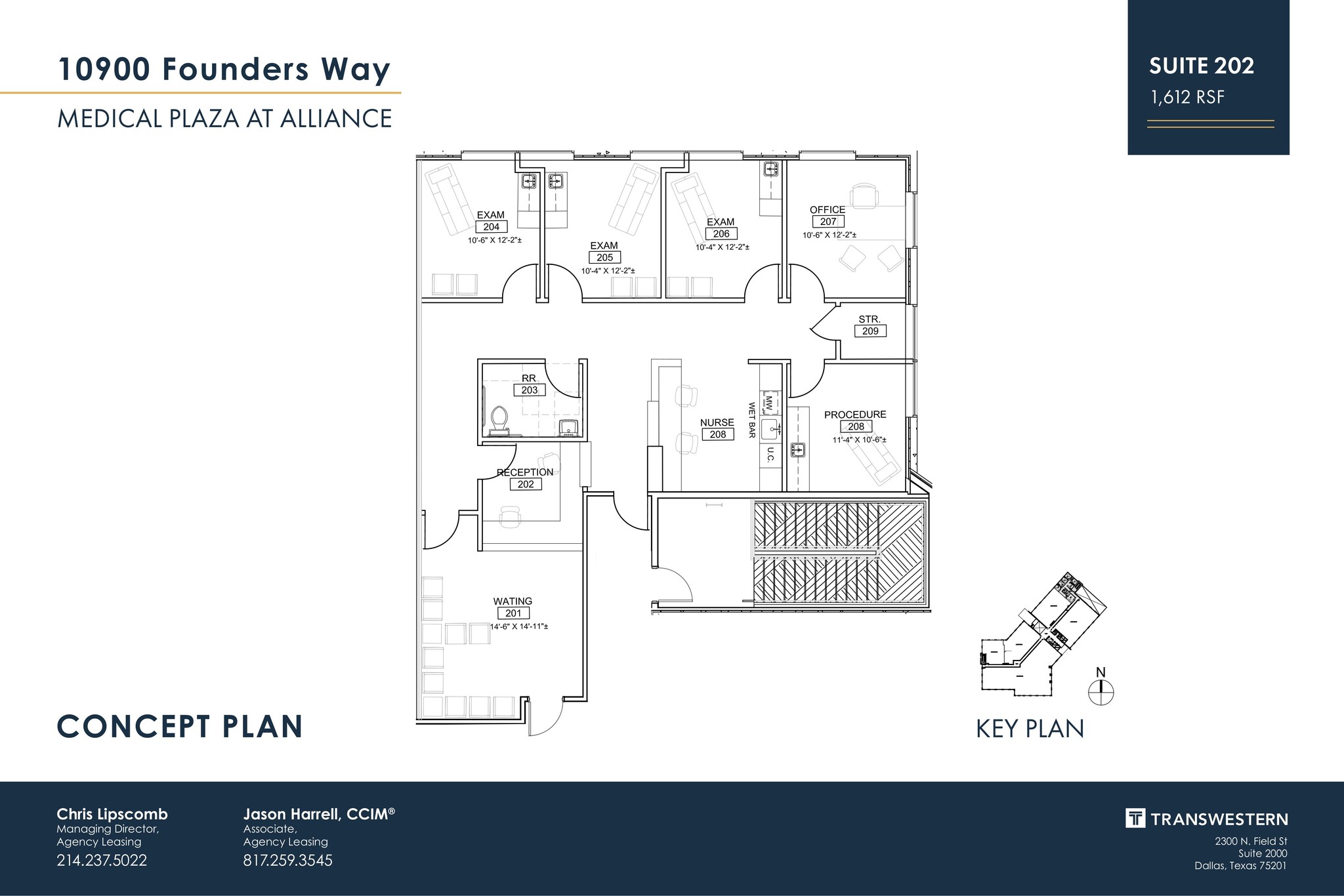 10900 Founders Way, Fort Worth, TX for lease Floor Plan- Image 1 of 1