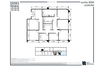 1880 Century Park E, Los Angeles, CA for lease Site Plan- Image 2 of 2