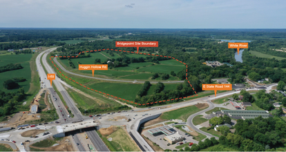 SWC of I-69 & 144 sr, Bargersville, IN - aerial  map view