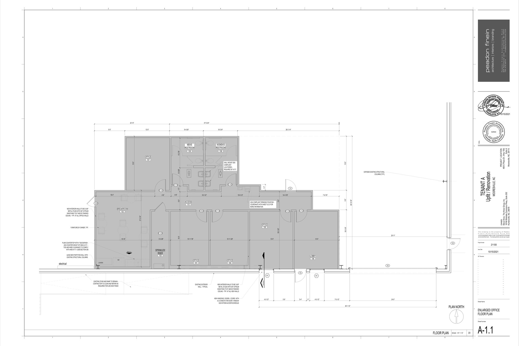 460 E Plaza Dr, Mooresville, NC for lease Site Plan- Image 1 of 1