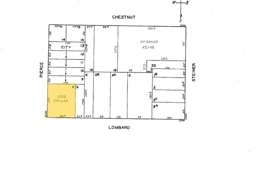 2288-2298 Lombard St, San Francisco, CA for sale - Plat Map - Image 2 of 12