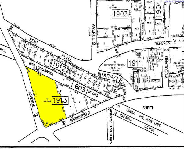 535 Springfield Ave, Summit, NJ for lease - Plat Map - Image 2 of 6