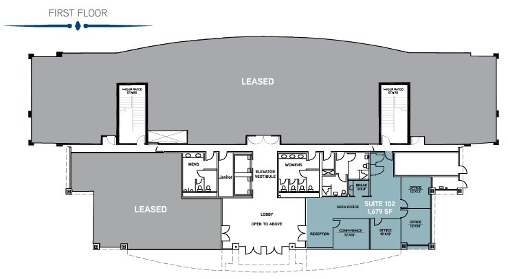 16644 W Bernardo Dr, San Diego, CA for lease Floor Plan- Image 1 of 1