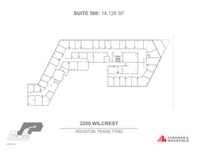 3200 Wilcrest Dr, Houston, TX for lease Floor Plan- Image 1 of 1