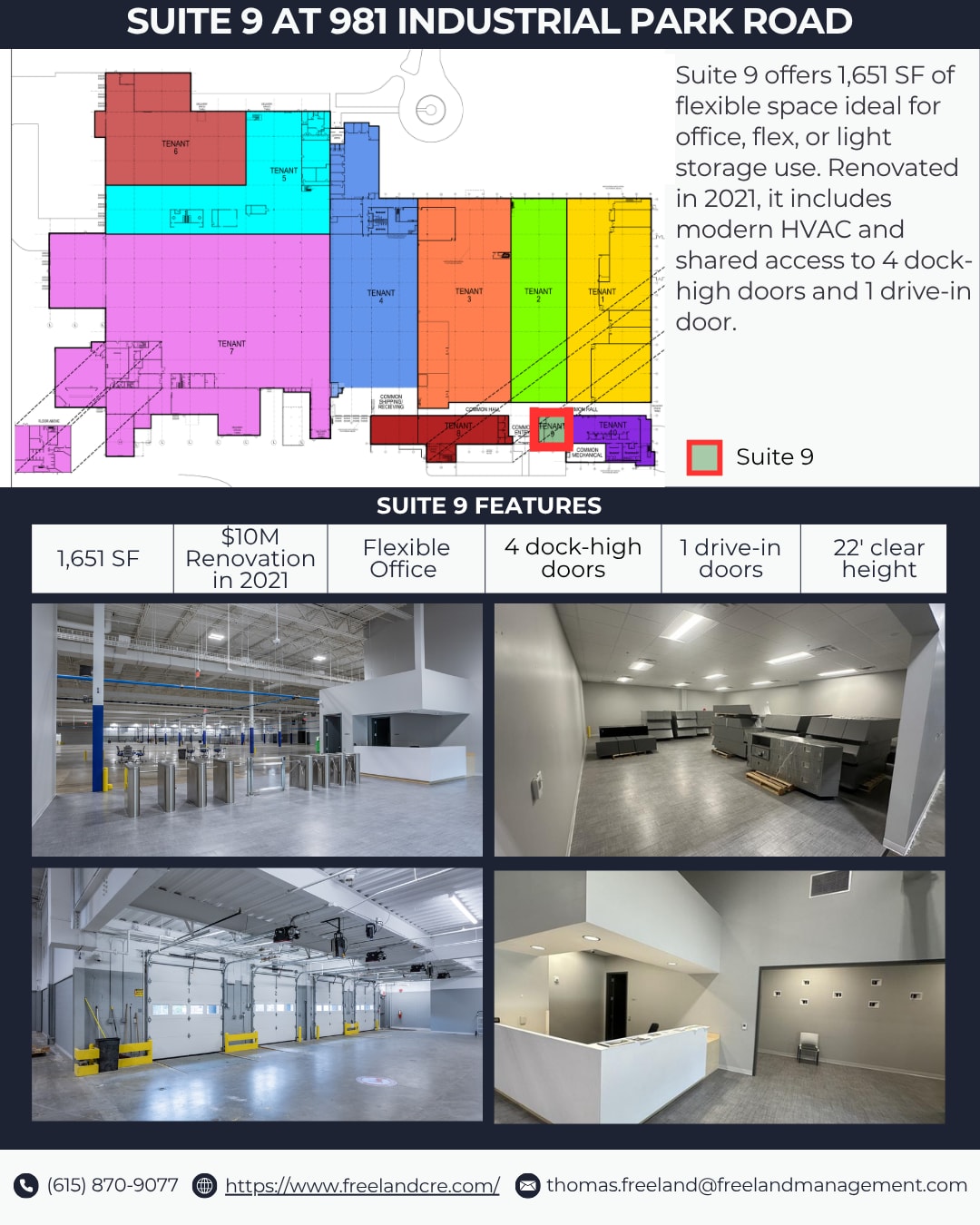 981 Industrial Park Rd, Columbia, TN for sale Interior Photo- Image 1 of 1