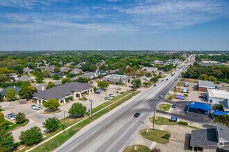 104-106 Grapevine Hwy, Hurst, TX - aerial  map view