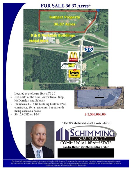 547 Leary Rd, Texarkana, TX for sale - Building Photo - Image 1 of 1