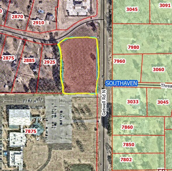 7961 Getwell Road, Southaven, MS for sale - Aerial - Image 2 of 5