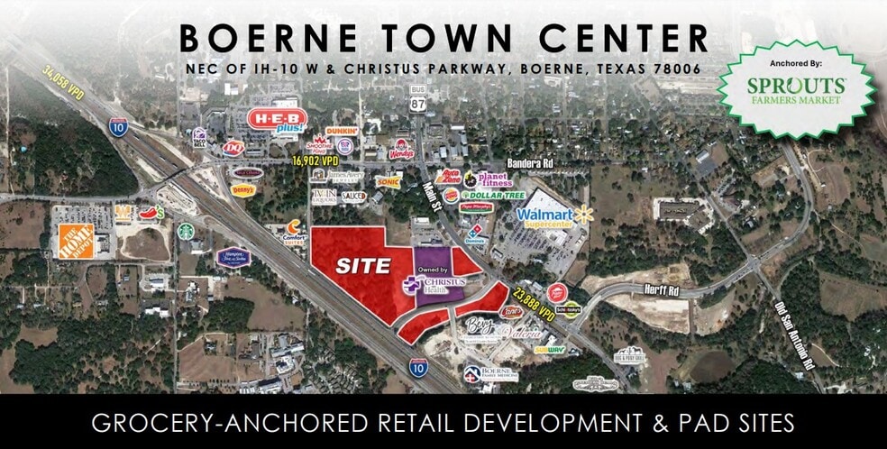 IH-10 W & Christus Pkwy, Boerne, TX for lease - Building Photo - Image 1 of 5
