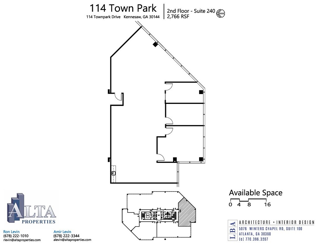 114 Townpark Dr NW, Kennesaw, GA for lease Floor Plan- Image 1 of 2