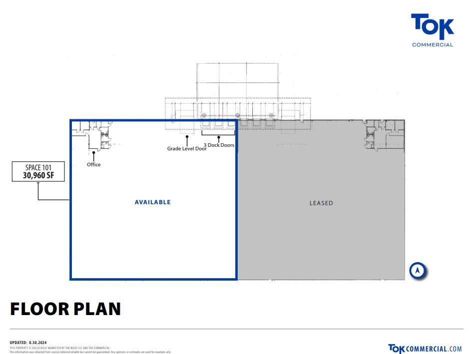 4320 Challenger Way, Caldwell, ID for lease Floor Plan- Image 1 of 1