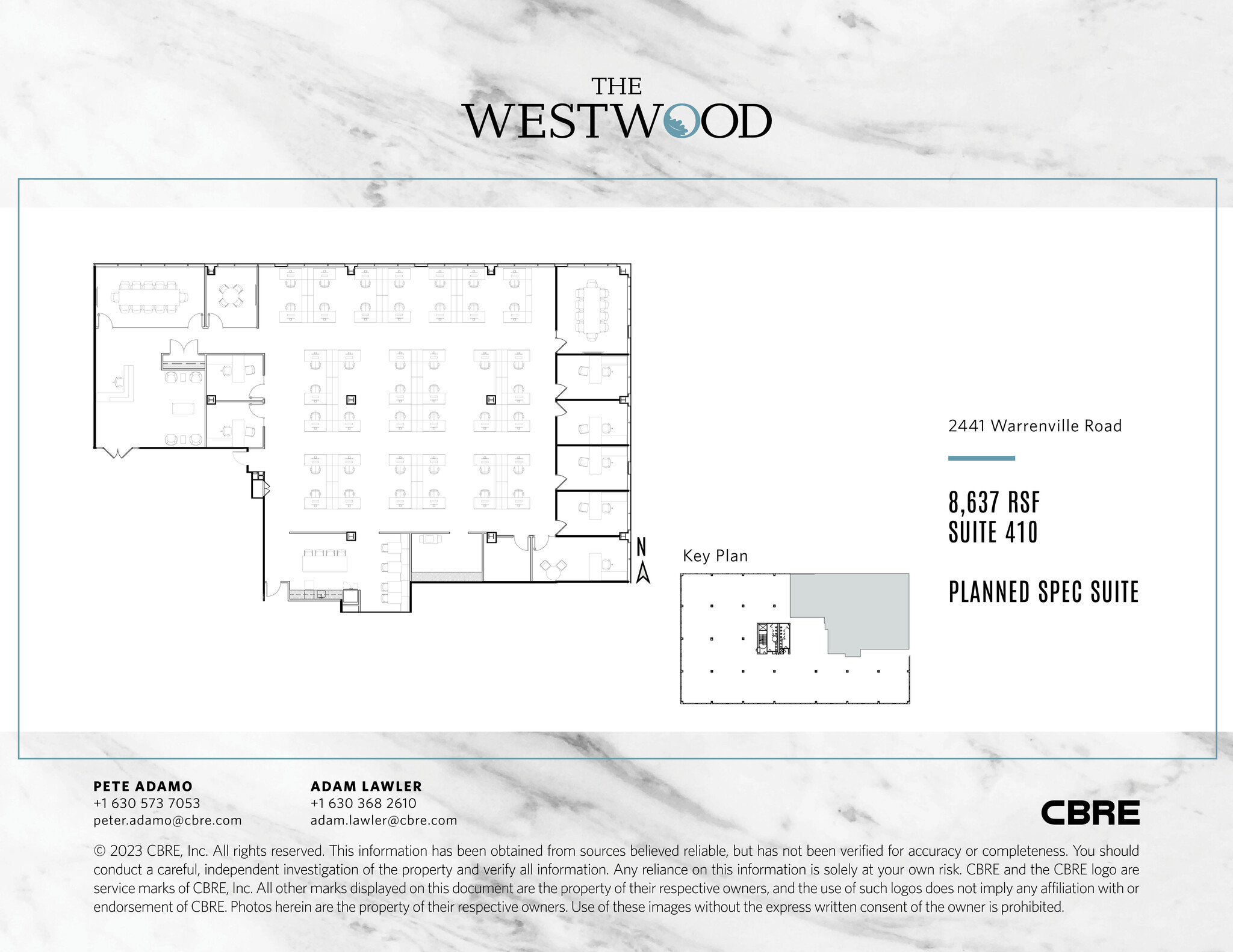 2441 Warrenville Rd, Lisle, IL for lease Floor Plan- Image 1 of 1