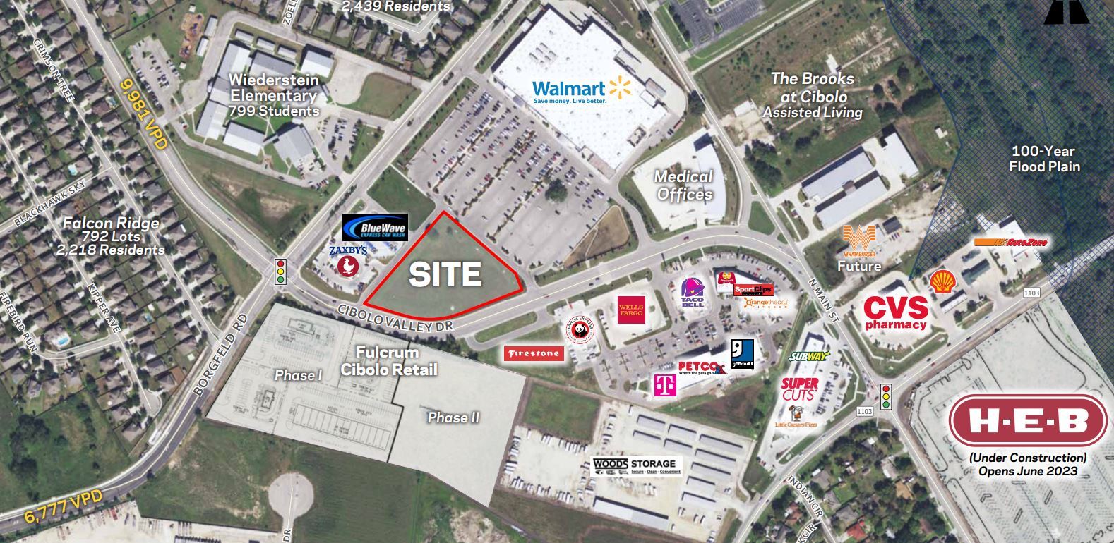 872 Cibolo Valley Dr, Cibolo, TX for sale Aerial- Image 1 of 1