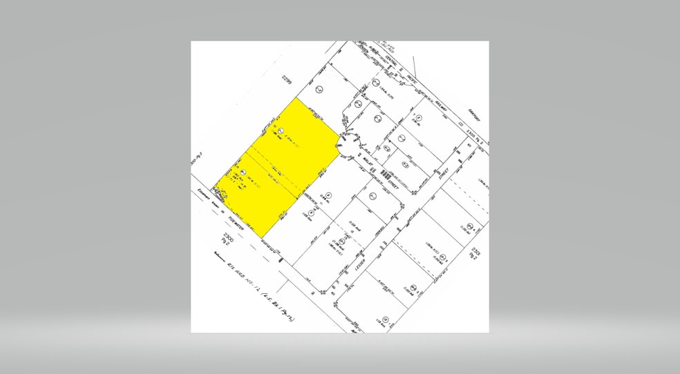 4450 Tidewater Ave, Oakland, CA for lease - Plat Map - Image 3 of 9