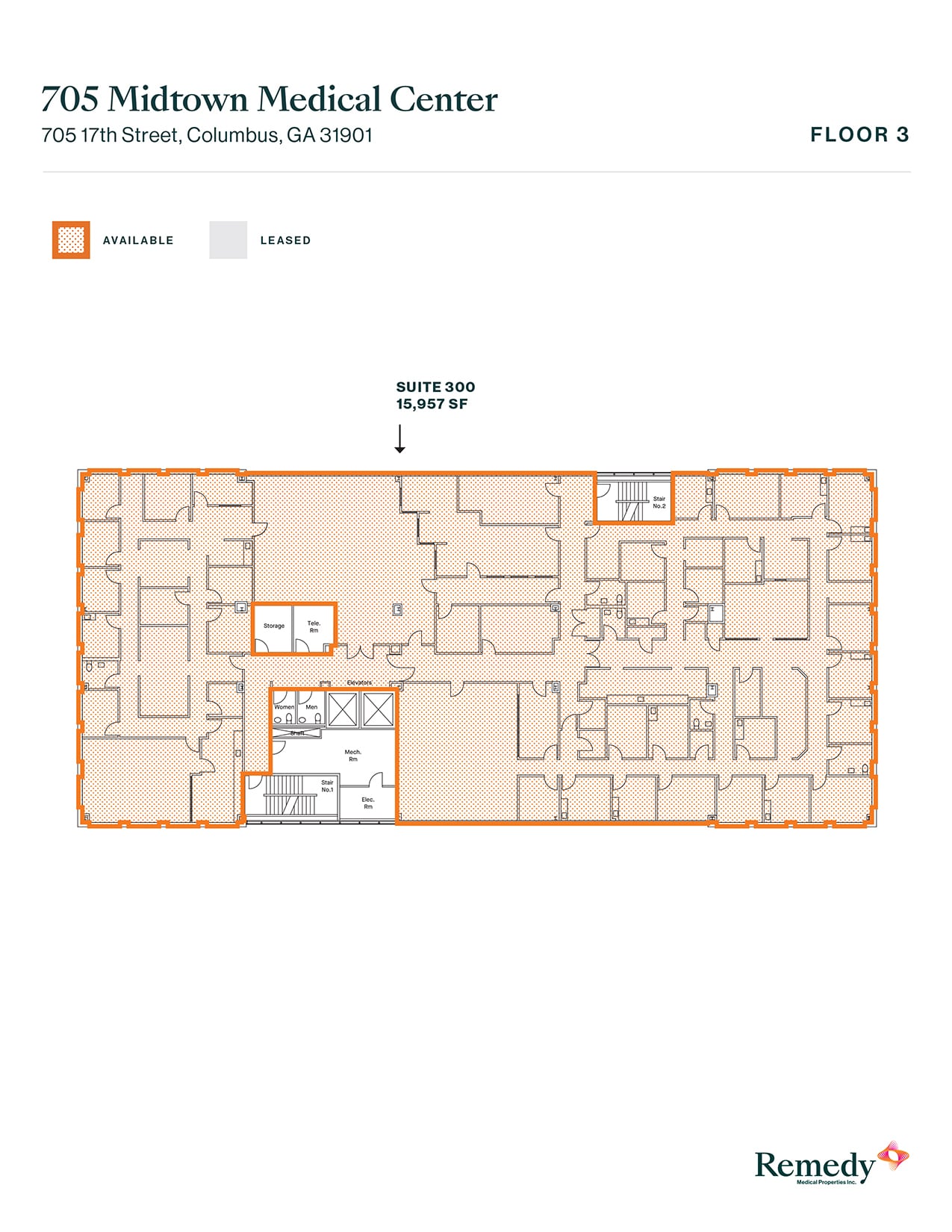 705 17th St, Columbus, GA for lease Floor Plan- Image 1 of 1