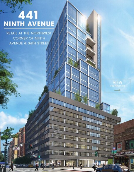 441 Ninth Ave, New York, NY for lease - Building Photo - Image 2 of 6