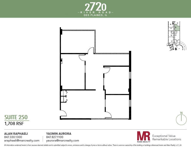 2720 S River Rd, Des Plaines, IL for sale Floor Plan- Image 1 of 1
