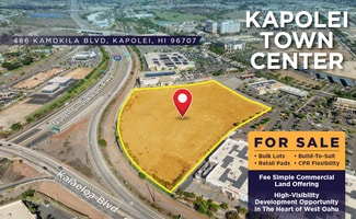 More details for 486 Kamokila Blvd, Kapolei, HI - Land for Sale