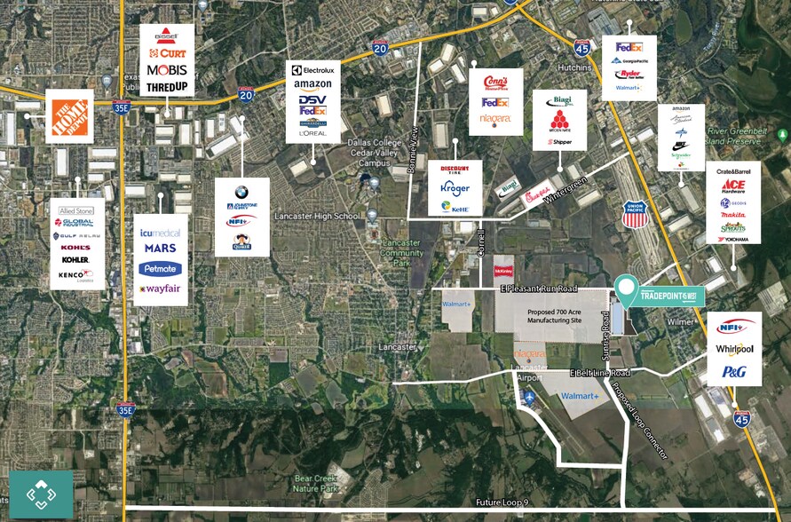 1200 N Sunrise Rd, Wilmer, TX 75172 Tradepoint 45 West