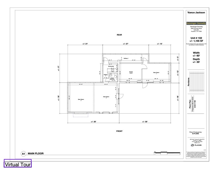 4335 Vance Jackson St, San Antonio, TX for lease - Floor Plan - Image 3 of 5