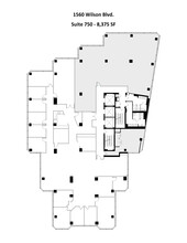 1560 Wilson Blvd, Arlington, VA for lease Site Plan- Image 2 of 2