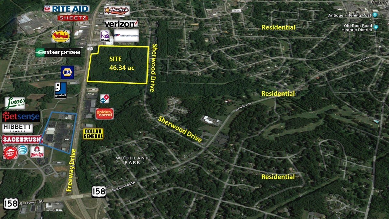 Freeway Dr, Reidsville, NC 27320 Land for Sale