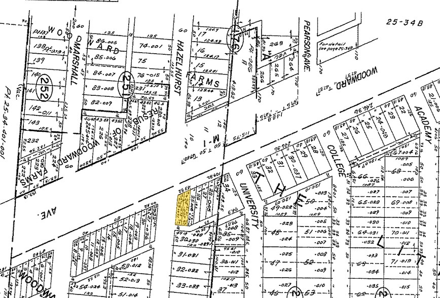 22100 Woodward Ave, Ferndale, MI for sale - Plat Map - Image 2 of 5