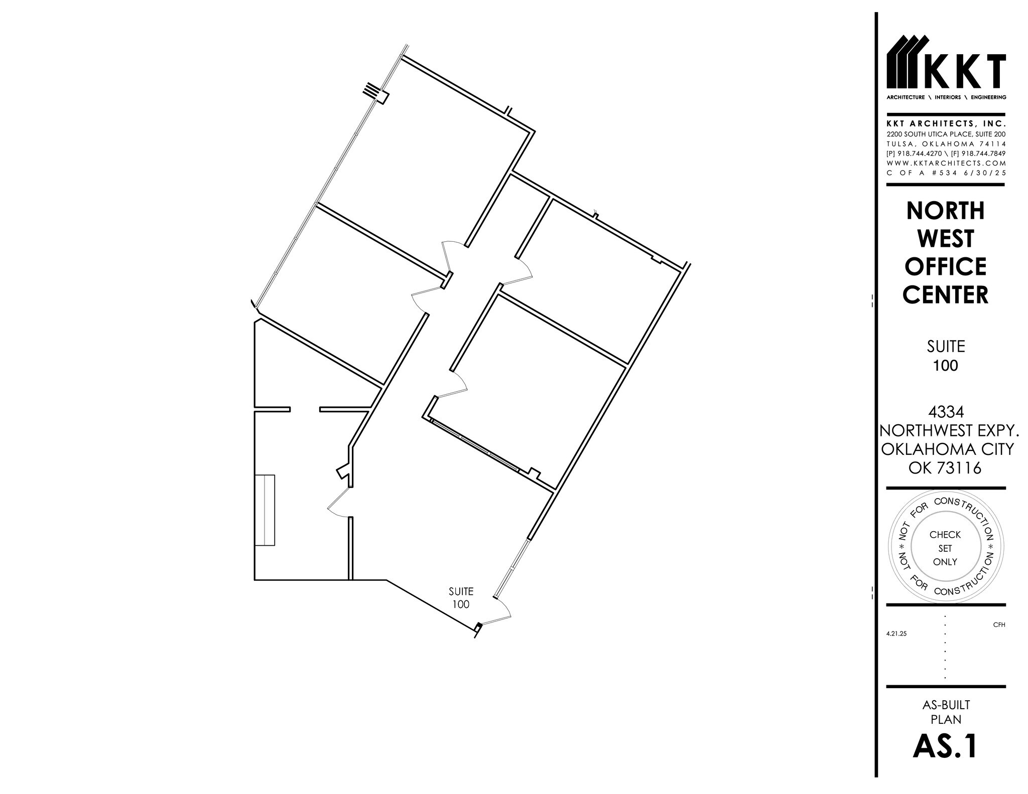 4334 NW Expressway, Oklahoma City, OK for lease Site Plan- Image 1 of 1