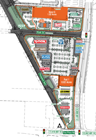 Prospect Ave & Park St, Hollister, CA for lease - Site Plan - Image 3 of 19