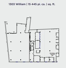 1320-1390 Rue Barré, Montréal, QC for lease Floor Plan- Image 1 of 1