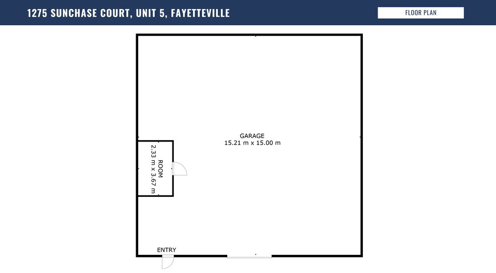 1275 W Sunchase Ct, Fayetteville, AR for lease - Floor Plan - Image 3 of 13