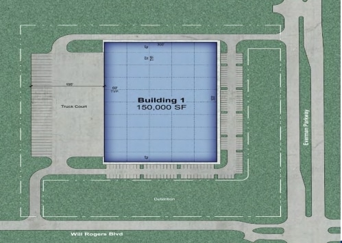 1120 Everman Parkway, Fort Worth, TX for lease - Site Plan - Image 2 of 2