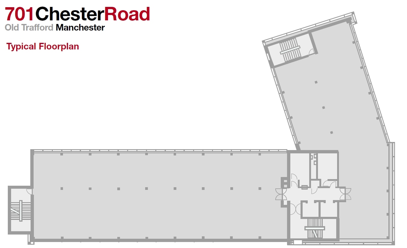 701 Chester Rd, Manchester for lease Typical Floor Plan- Image 1 of 4