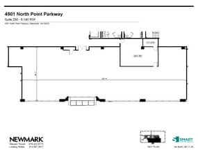 4501 North Point Pky, Alpharetta, GA for lease Floor Plan- Image 1 of 1