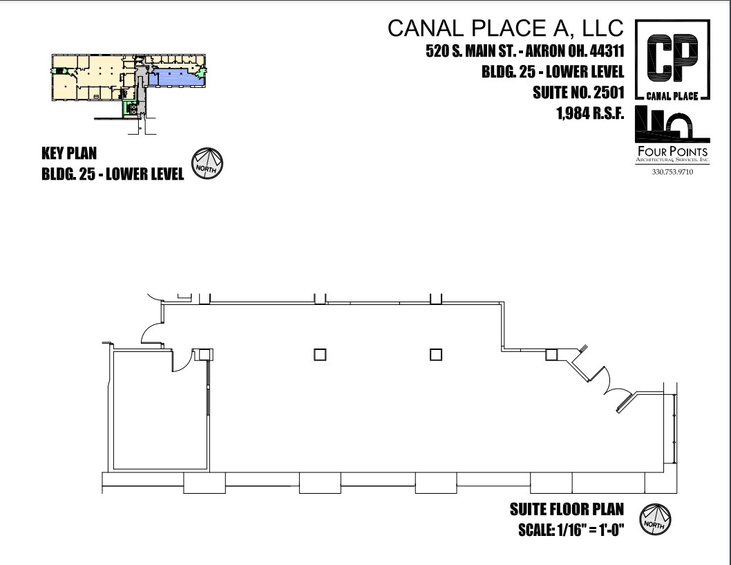 540 S Main St, Akron, OH for lease Floor Plan- Image 1 of 1