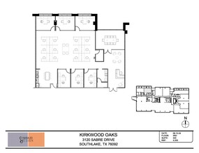 3120 Sabre Dr, Southlake, TX for lease Floor Plan- Image 1 of 10