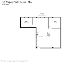 30 Nagog Park, Acton, MA for lease Floor Plan- Image 1 of 1