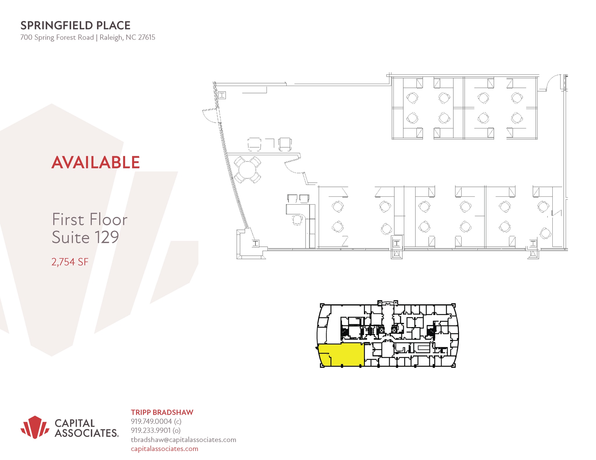 700 Spring Forest Rd, Raleigh, NC for lease Floor Plan- Image 1 of 1