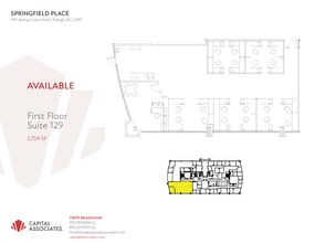 700 Spring Forest Rd, Raleigh, NC for lease Floor Plan- Image 1 of 1