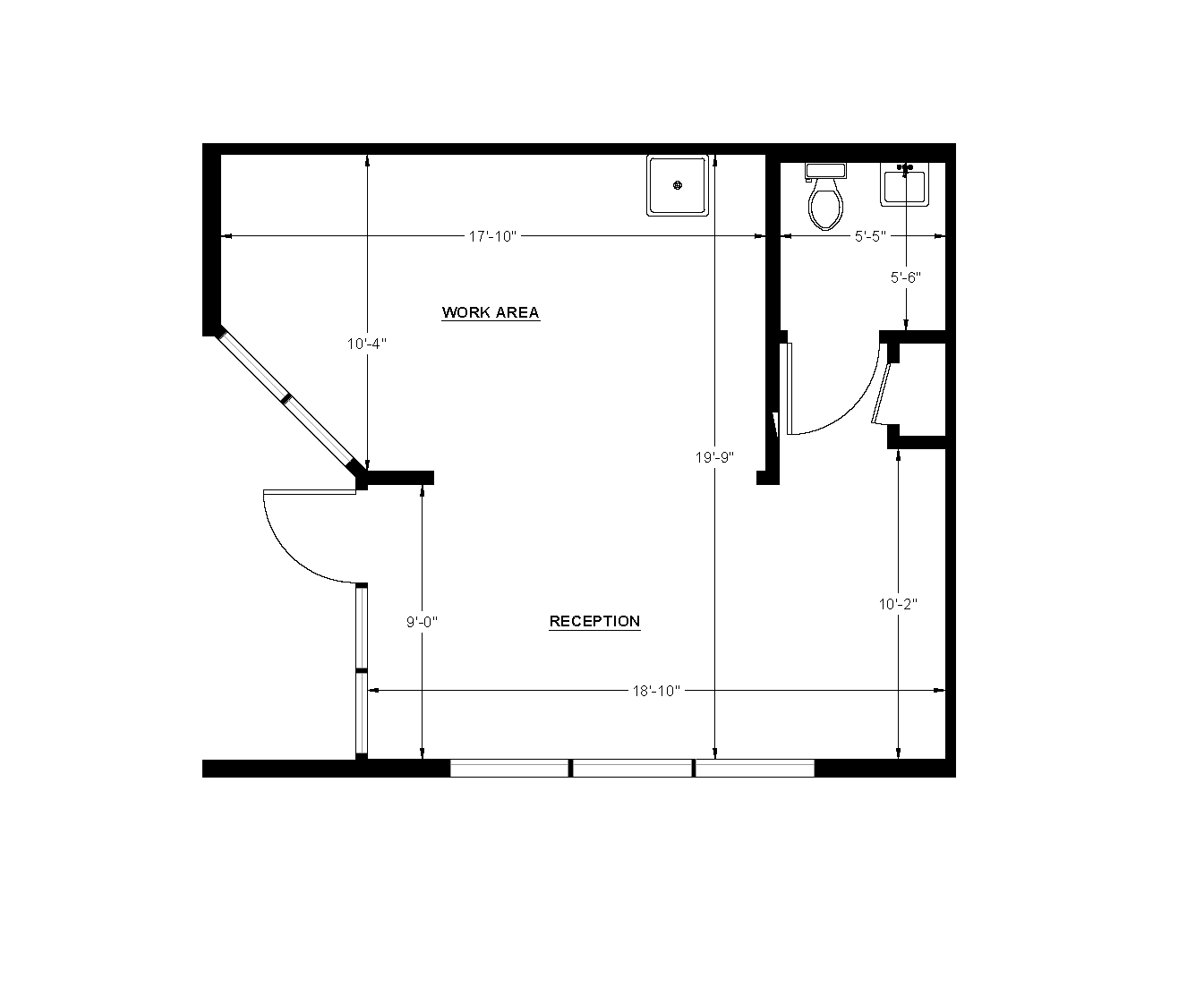 6627 S 191st Pl, Kent, WA for lease Floor Plan- Image 1 of 2