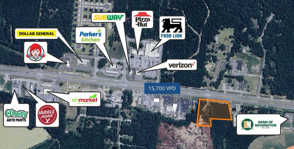 1560 GA-21, Springfield, GA for lease - Aerial - Image 2 of 3