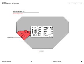 1300 N 17th St, Arlington, VA for lease Floor Plan- Image 1 of 1