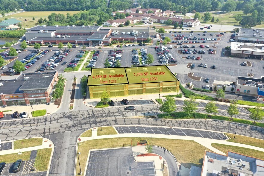 1211-1231 Cumberland Ave, Valparaiso, IN for lease - Aerial - Image 2 of 8