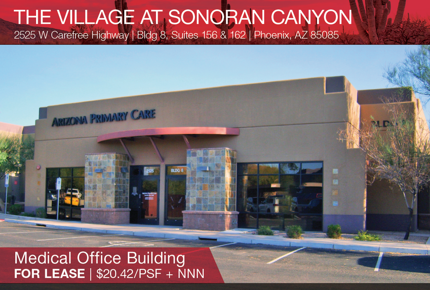 2525 W Carefree Hwy, Phoenix, AZ for lease - Building Photo - Image 1 of 7